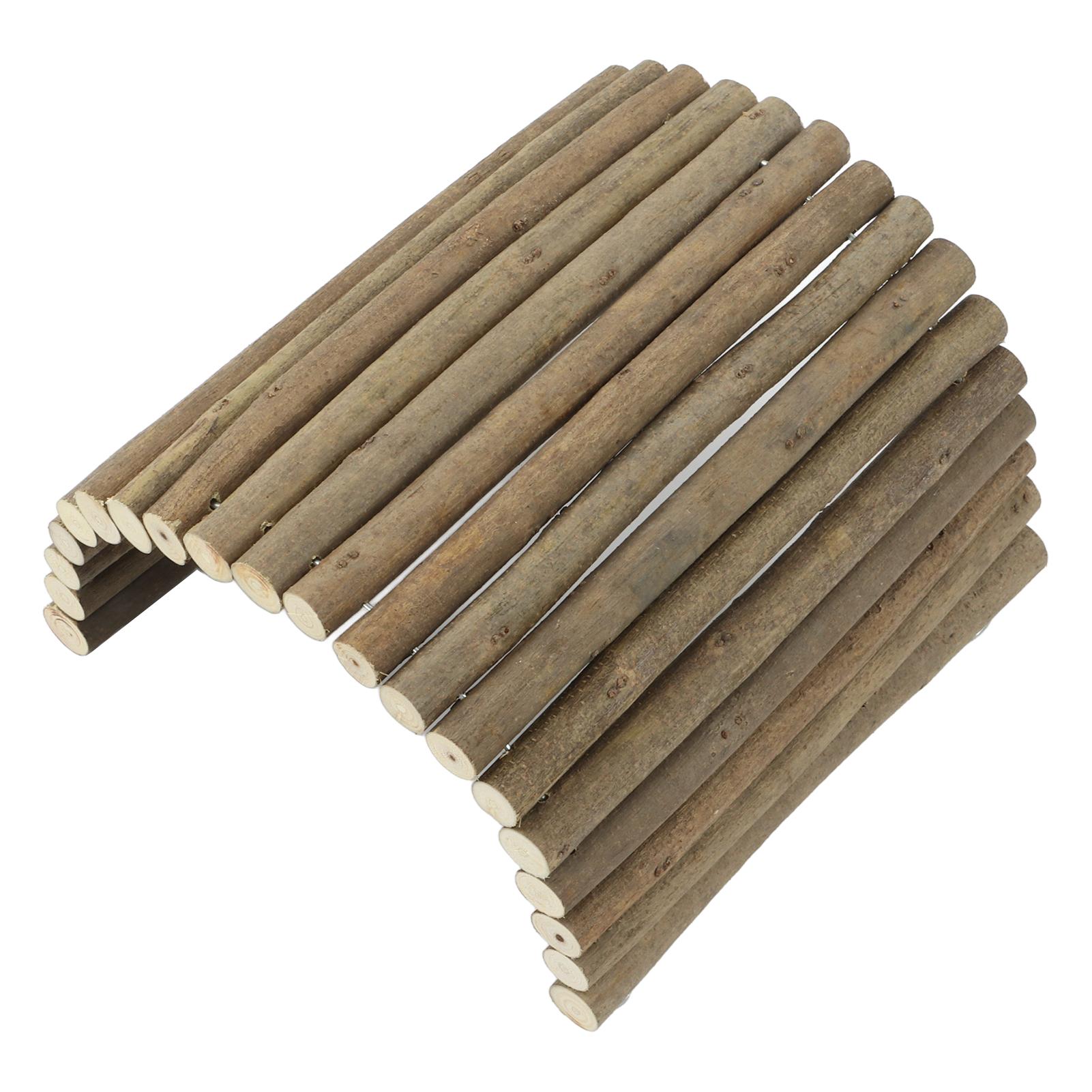 Holz Hamstertunnel Kleintier Biegebrücke für Rennmaus Meerschweinchen Chinchilla Frettchen Igel 20cm X 30cm / 7.9 X 11.8in