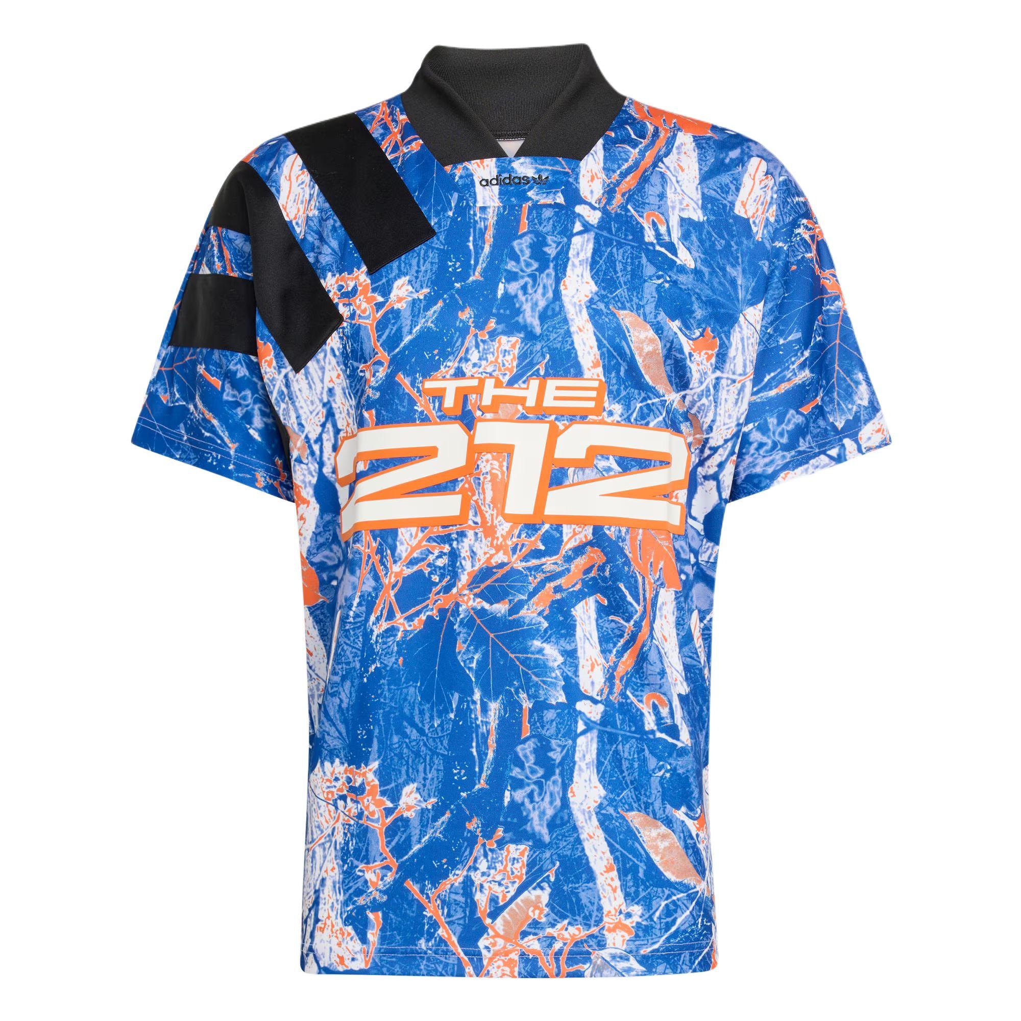 Adidas Originals New York FIFA Fussball-Weltmeisterschaft 26 Austragungsort Sport V-Ausschnitt Locker Kurzarm Fussballtrikot Herren Oberteile KD8432 M