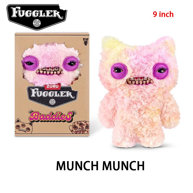 Baddies Fuggs Plüschtier Lustiger Hase Seltsames Hässliches Monsterpuppe Weitäugiger Sonderling Leopardenmuster Katze Sammlerstücke Geschenke