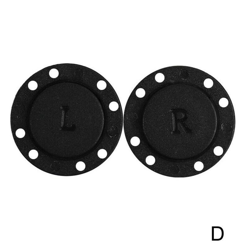 Unsichtbare magnetische Druckknöpfe Knopf-Set Zubehör Handtasche Geldbörse Taschen Nähen Geldbörse L1B9 schwarz