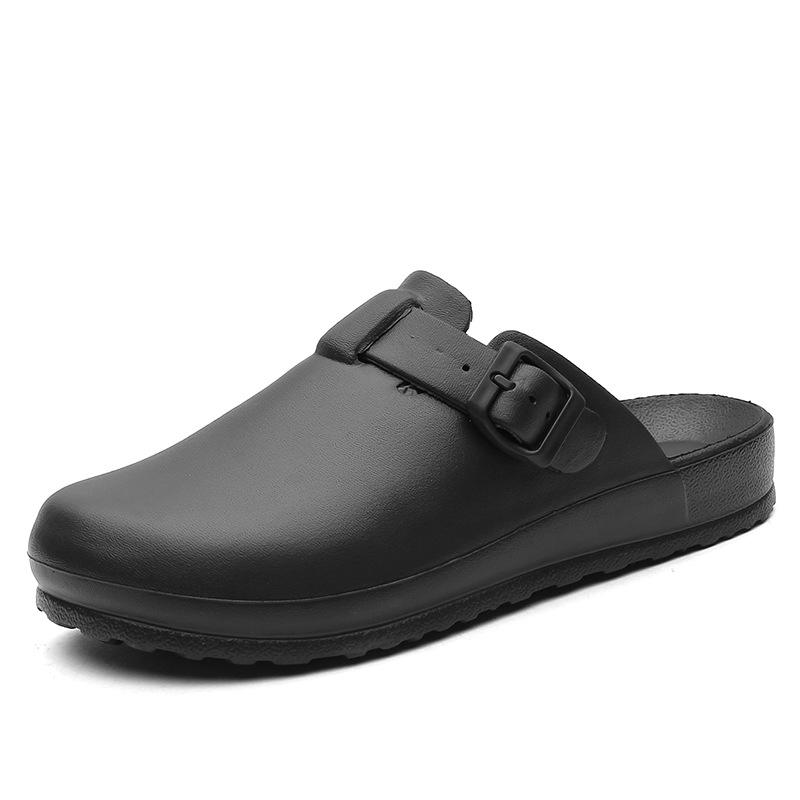 Krankenhaus-medizinische Hausschuhe für Damen, Krankenschwester-Clogs, Arzt-medizinische Schuhe, Krankenpflege-Clogs, rutschfeste EVA-Schuhe, Spezialist für die Arbeit 36 schwarz