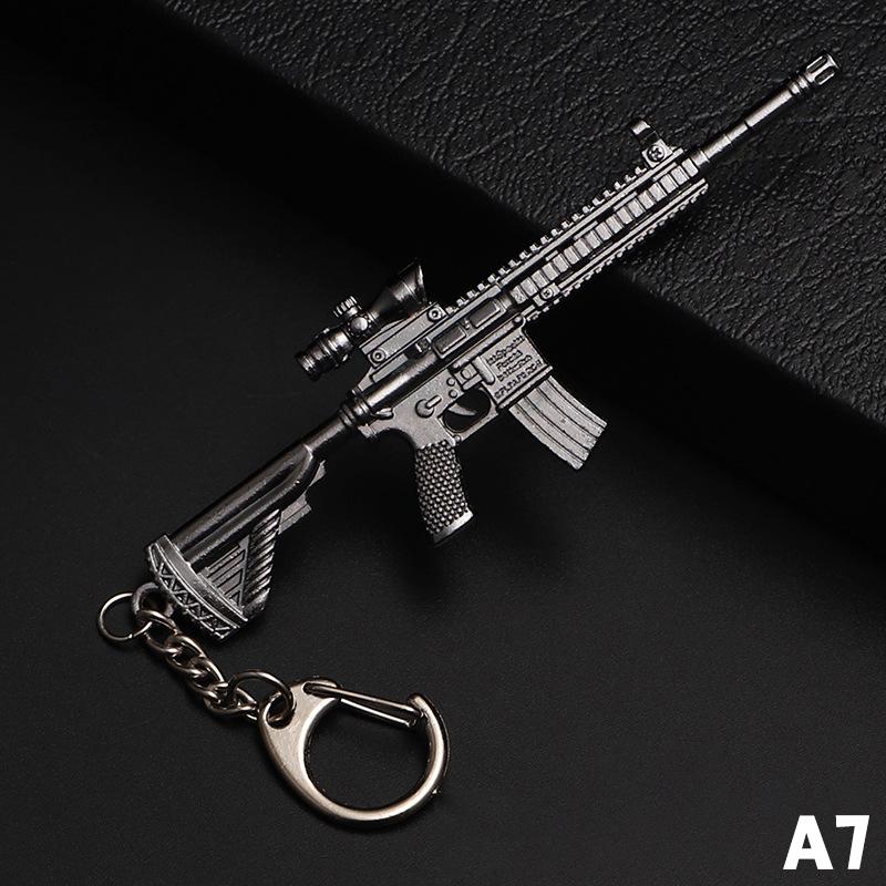 Pubg Schlüsselanhänger Playerunknowns Battlegrounds Schlüsselanhänger M24 Awm M4A1 Akm Schlüsselanhänger Ring Army Schmuck Schlüsselanhänger Pistole Schlüsselanhänger as the picture