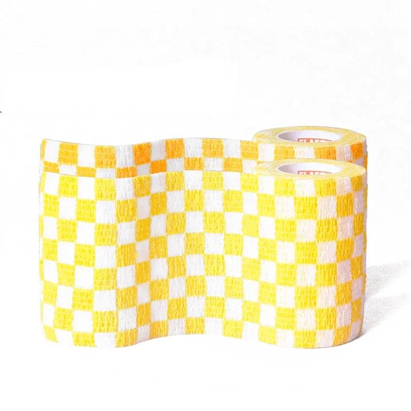 Haustierschuhe Atmungsaktiv Elastisch Katze Hund Bandagen Einweg Fußüberzieher Schmutzabweisend Einziehbar Sporttape Outdoor Hundezubehör 10cmx450cm