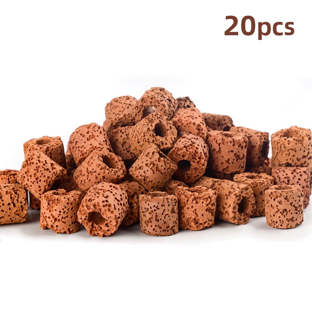 Aquarium-Filtermedienring Bio-Ring für Aquariumfilter 20pcs