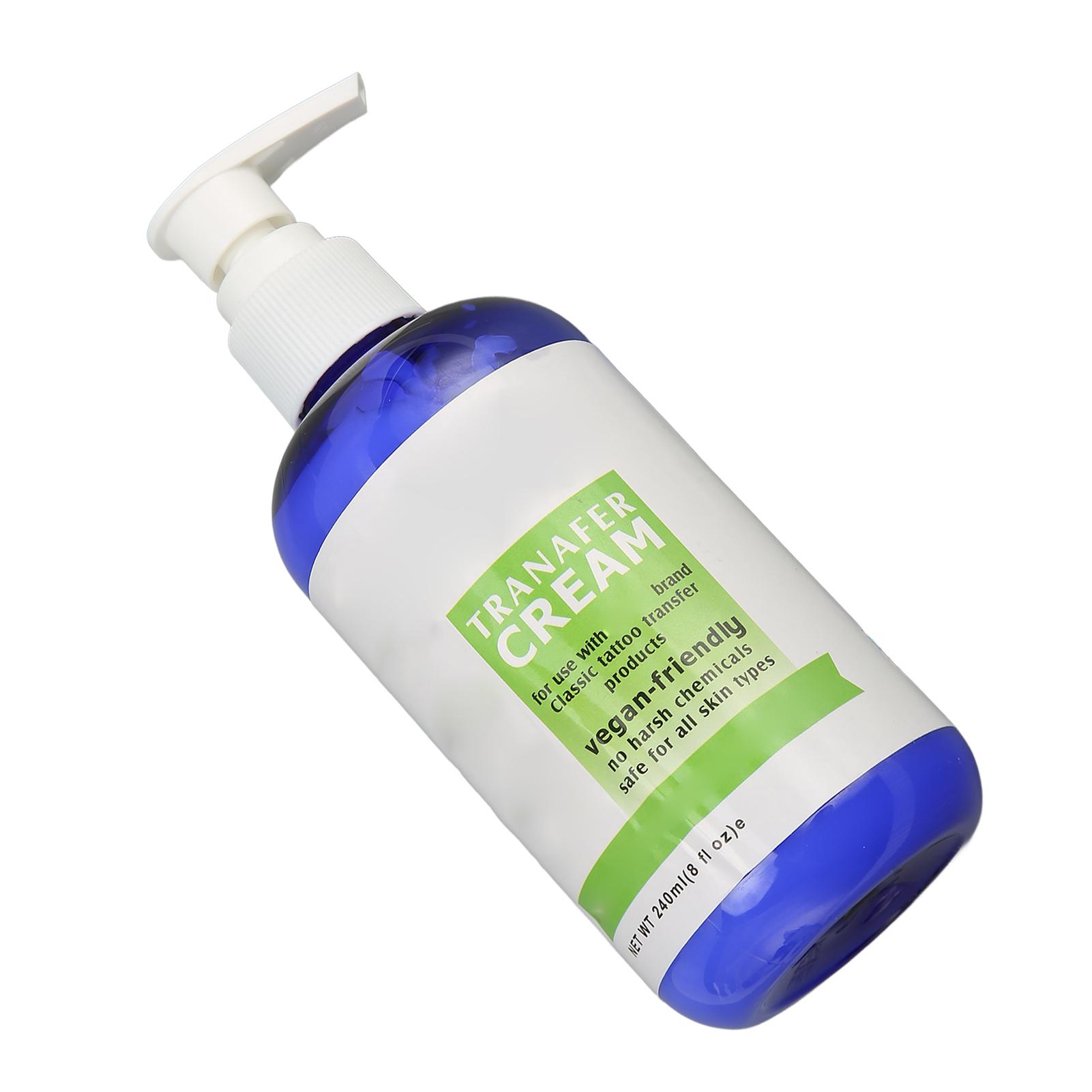 240ml Tattoo Transfer Druckcreme Klare Muster Sicher Sanft Langanhaltende Tattoo Transfer Salbe