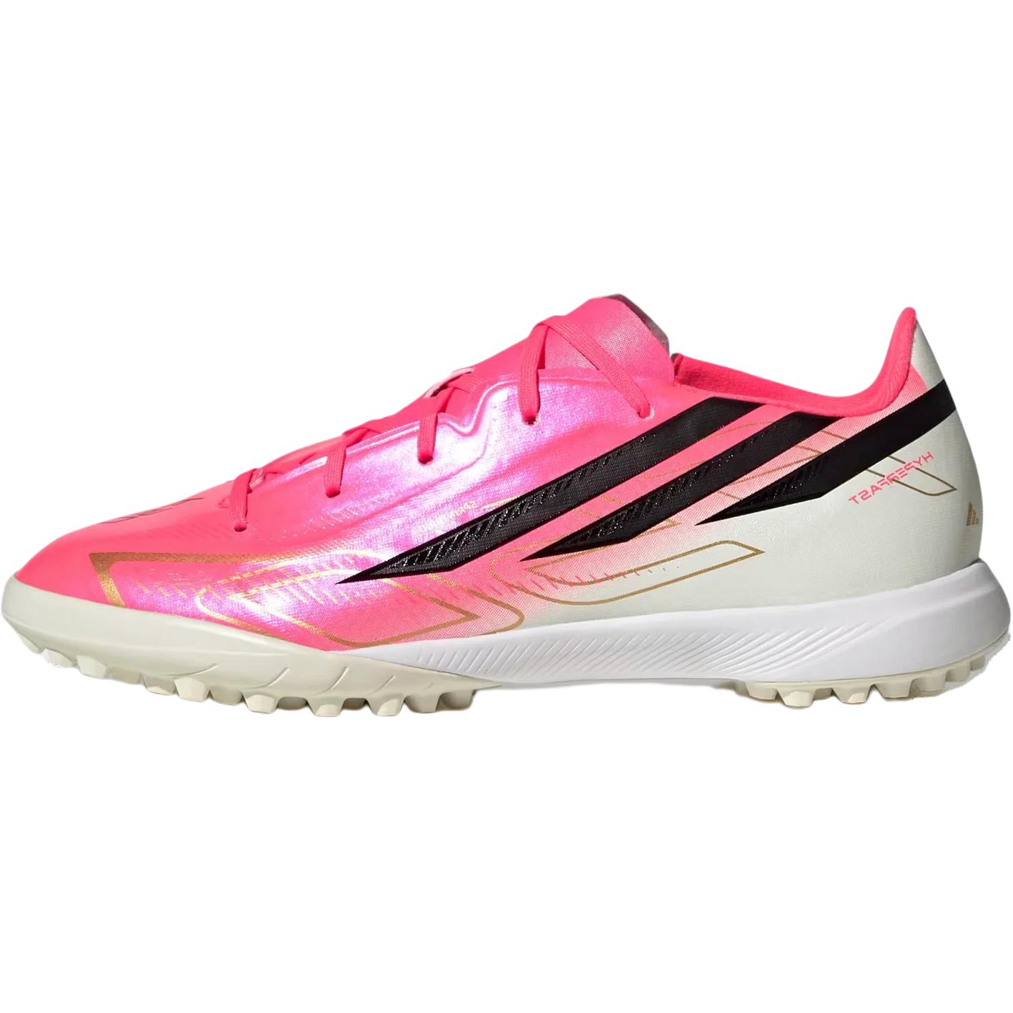 adidas F50 Hyperfast League TF Kleinkind Solar Turbo Kinder Sneaker Pink Solar-Turbo Core-Black KK1319 30½