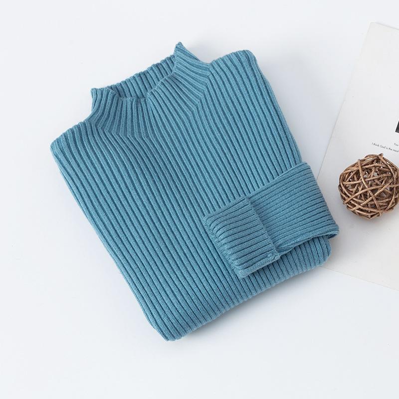 Kinder-Pullover, gerippt, für Babys, Jungen, Mädchen, Kinderkleidung, Strickpullover für Mädchen 100