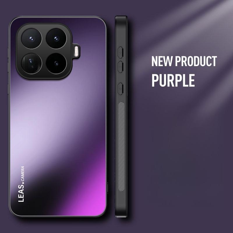 Für Xiaomi 17T/17T Pro/15T/15T Pro Hülle Business Farbverlauf Ständer Kratzfest Stoßfest Abdeckung Für Xiaomi 17 T Pro Funda Xiaomi 17T Pro violett