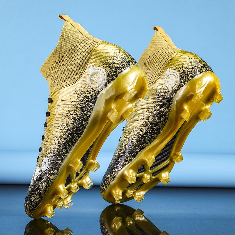 Männer Fußball Schuhe Kinder Fußball Stiefel Frauen Professionelle Fußball Stollen Rutschfeste Chaussure Fußball TF/FG Outdoor Fußball Schuhe 35