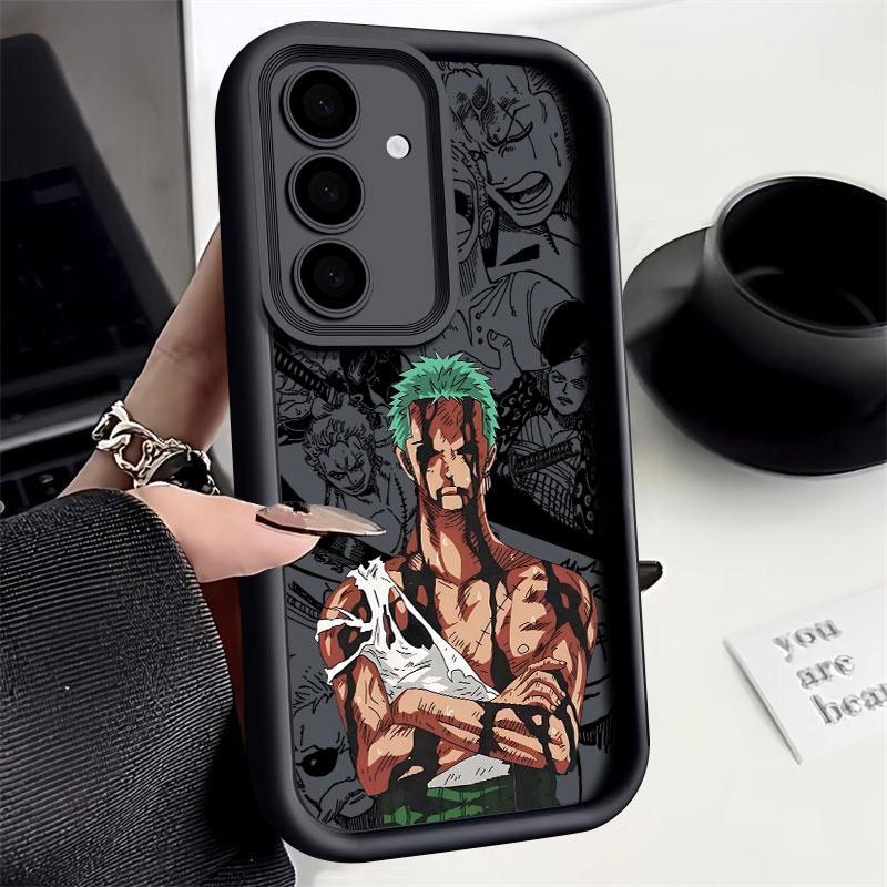 One Piece Zoro Anime Handyhülle Für Samsung S26 S25 S24 S23 S21 S20 Ultra Für Galaxy S25 S24 FE S26 Plus Funda Silikonhülle Galaxy S20 Ultra