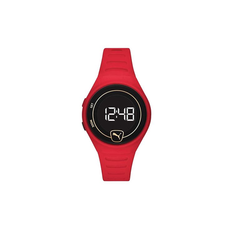 Puma Quarz Uhr 42mm Schwarzes Zifferblatt 50M Wasserdicht Herrenuhren P5047 Black Dial