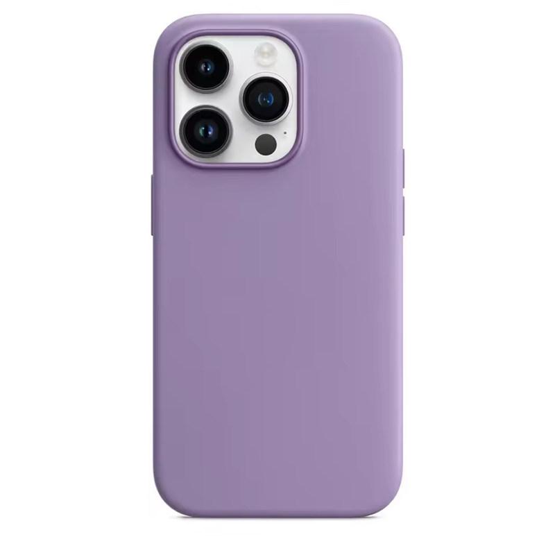 Hochwertige Silikonhülle für iPhone 7/8 SE 16E 17 Air 16 15 14 13 Pro Max Apple Hülle für iPhone 15 16 Plus 13 11 12 14 15 16 Pro Max Hüllen iPhone 17 Pro violett