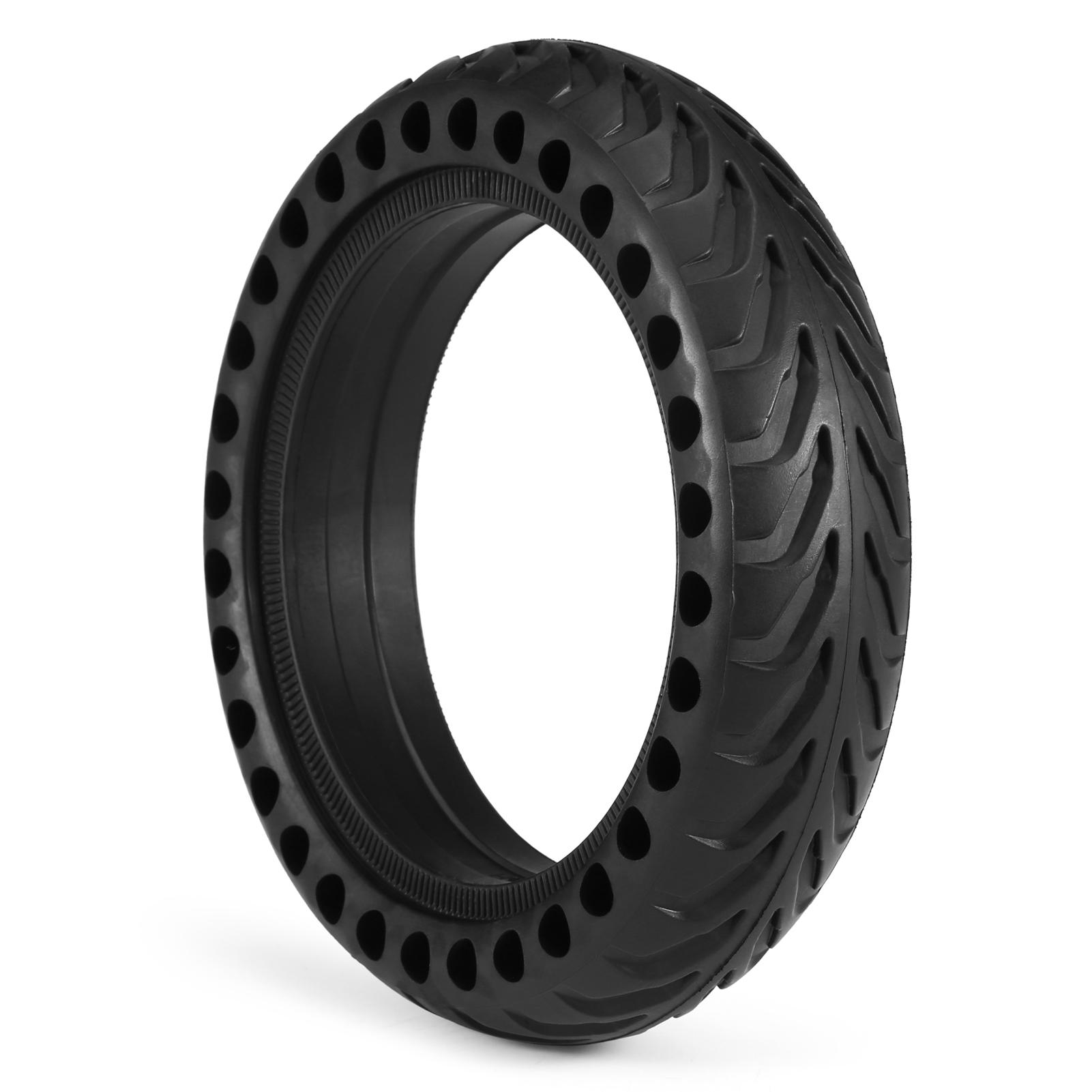 Solid Tyres 8,5 Zoll Elektroroller-Räder Ersatzreifen für Xiaomi M365 explosionsgeschützter vorderer oder hinterer Wabenreifen schwarz