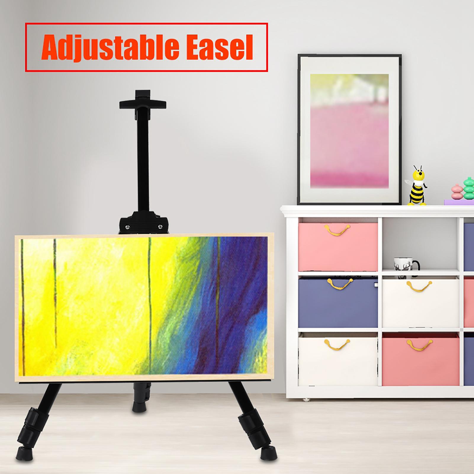 1 Stück Tragbare Metall Malerei Skizzen Staffelei Künstler Maler Verstellbarer Dreibeinständer