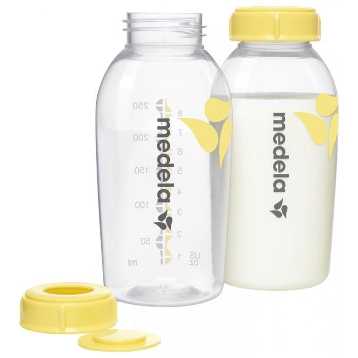 Medela Babyflaschen - 2er-Set - 250ml - Für Aufbewahrung und Babynahrung