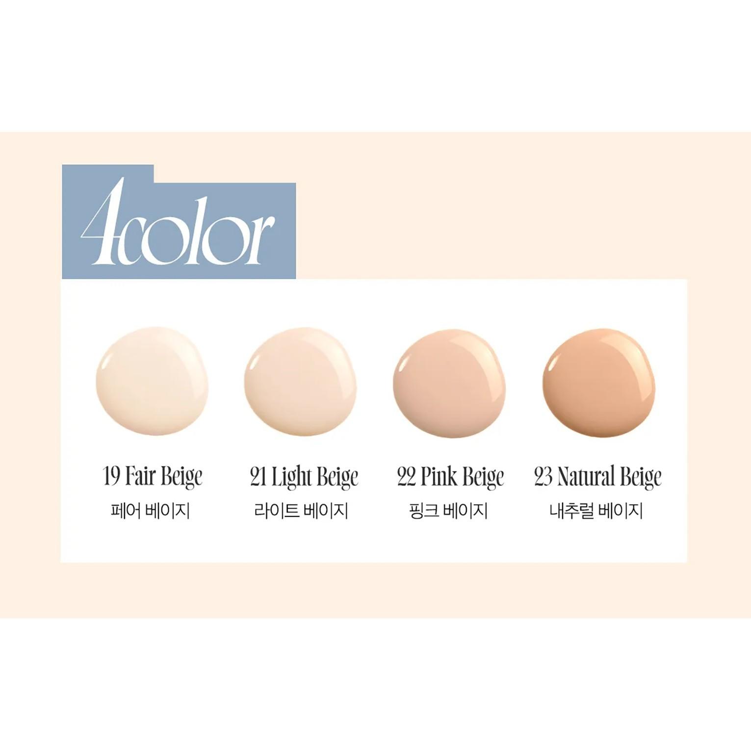 Aprilskin Magic Snow Cushion Black 3.0 15g + Nachfüllpack 15g SPF50+PA+++, Make-up, Kbeauty, Koreanische Kosmetik, Probe 22 Pink beige