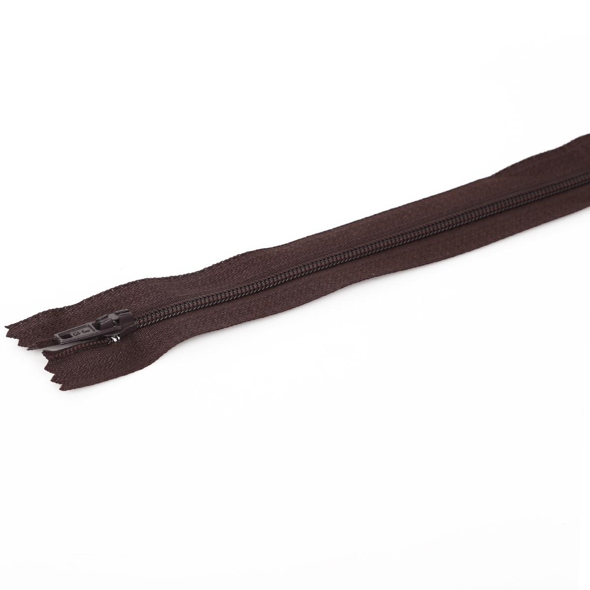 10 Stück Nylon-Reißverschlüsse Schneiderkleidung Handwerk DIY Handwerk Nylon-Reißverschluss für den allgemeinen Haushaltsgebrauch Handnähen Bekleidungszubehör braun