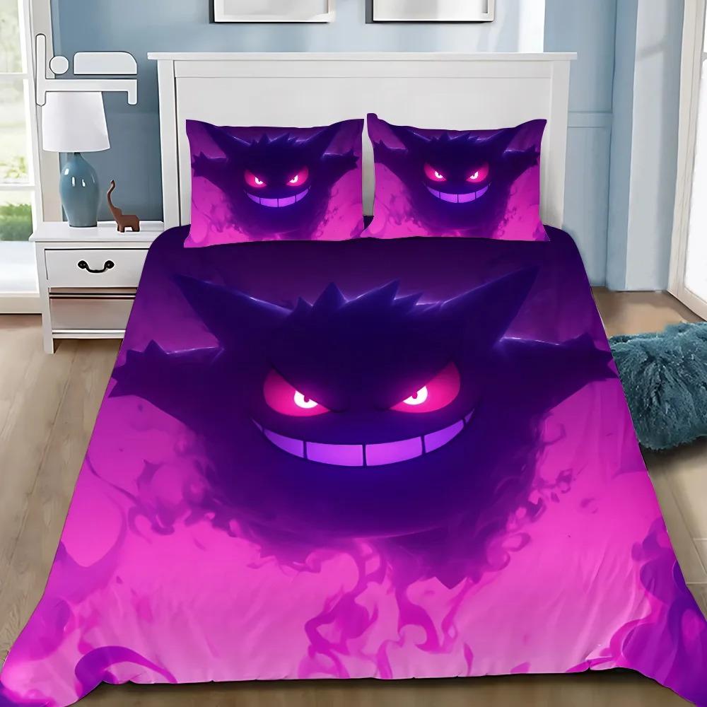 Bettbezug Kissenbezug Bettwäscheset Cartoon Böse Gengars Erwachsene Junge Mädchen Schlafzimmerdekoration Kindergeschenk Einzel Doppel Übergröße 70x130cm 2pcs