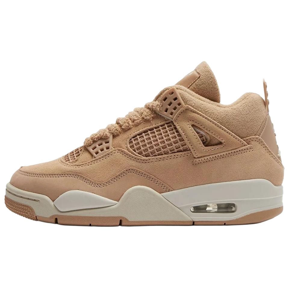 Air Jordan 4 Retro Cozy Girl Damen Sneaker Braun Hanf Hell-Eichenholzbraun HV0823-200 40