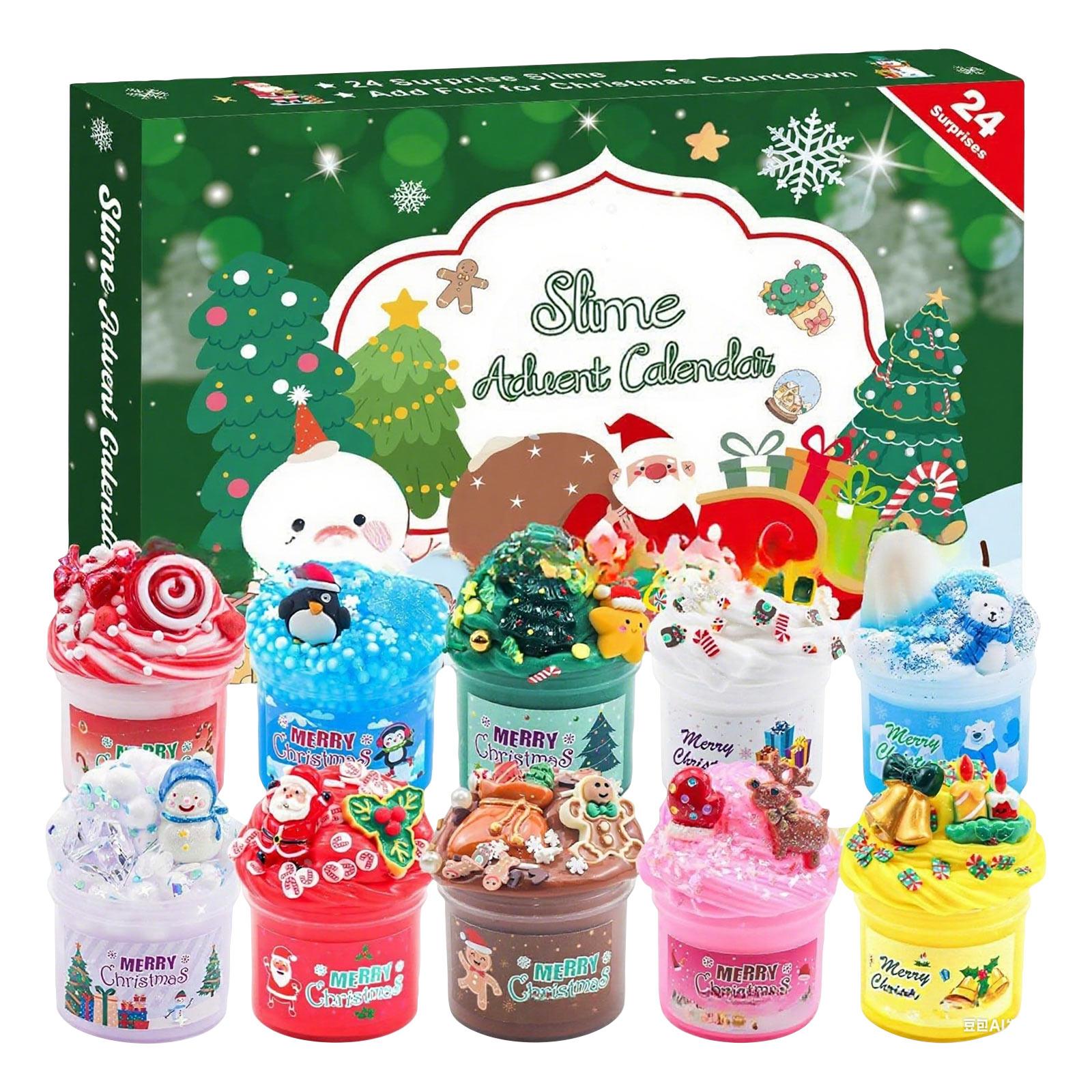 Weihnachtsgeschenke, Schleim Weihnachts-Countdown-Kalender One Size