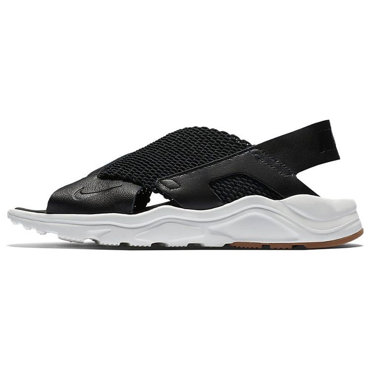 Nike Air Huarache Ultra Sandale Schwarz Damen Sneaker Sail-Gum-Medium-Brown-Black 885118-001 35.5