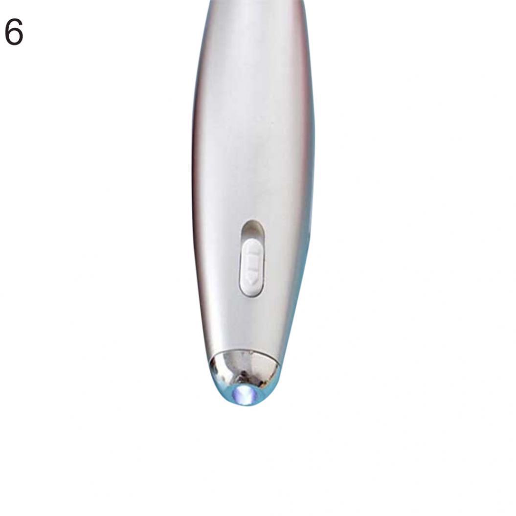 Multifunktionales Briefpapier, Kugelschreiber, Umhängeband, Notizen, LED-Leuchtstift, Schulbedarf silber