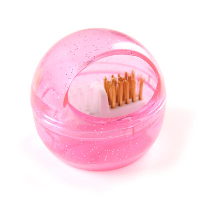 Professionelle Nagel Bohrer Bits Reinigung Ball Staub-proof Nagel Werkzeug Abnehmbare Abdeckung Nagel Fräser Maniküre Werkzeug Pediküre rosa