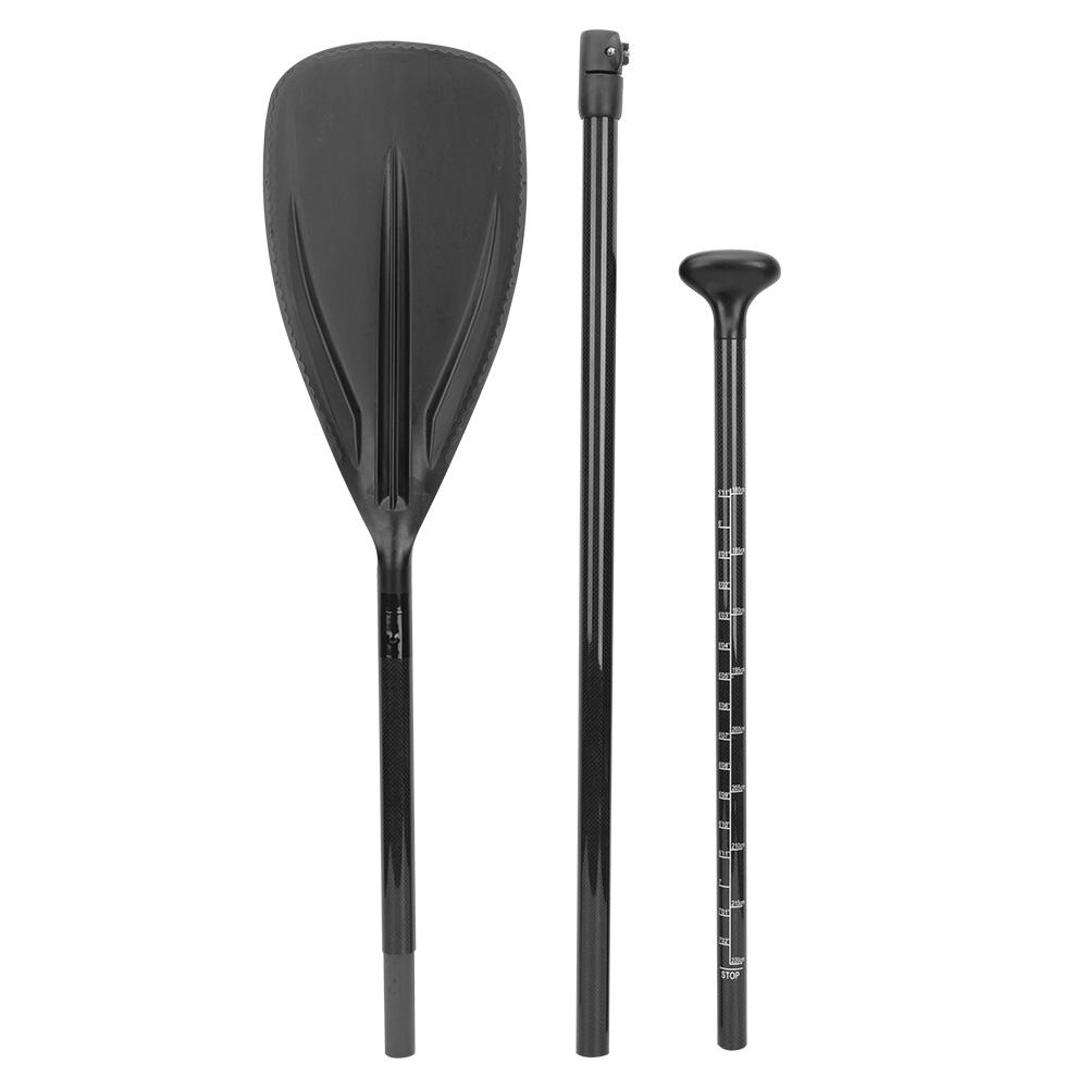 Carbonfaser 3-teiliges verstellbares Paddel Stand-Up-Paddel für Surfbrett Kajak Schlauchboot
