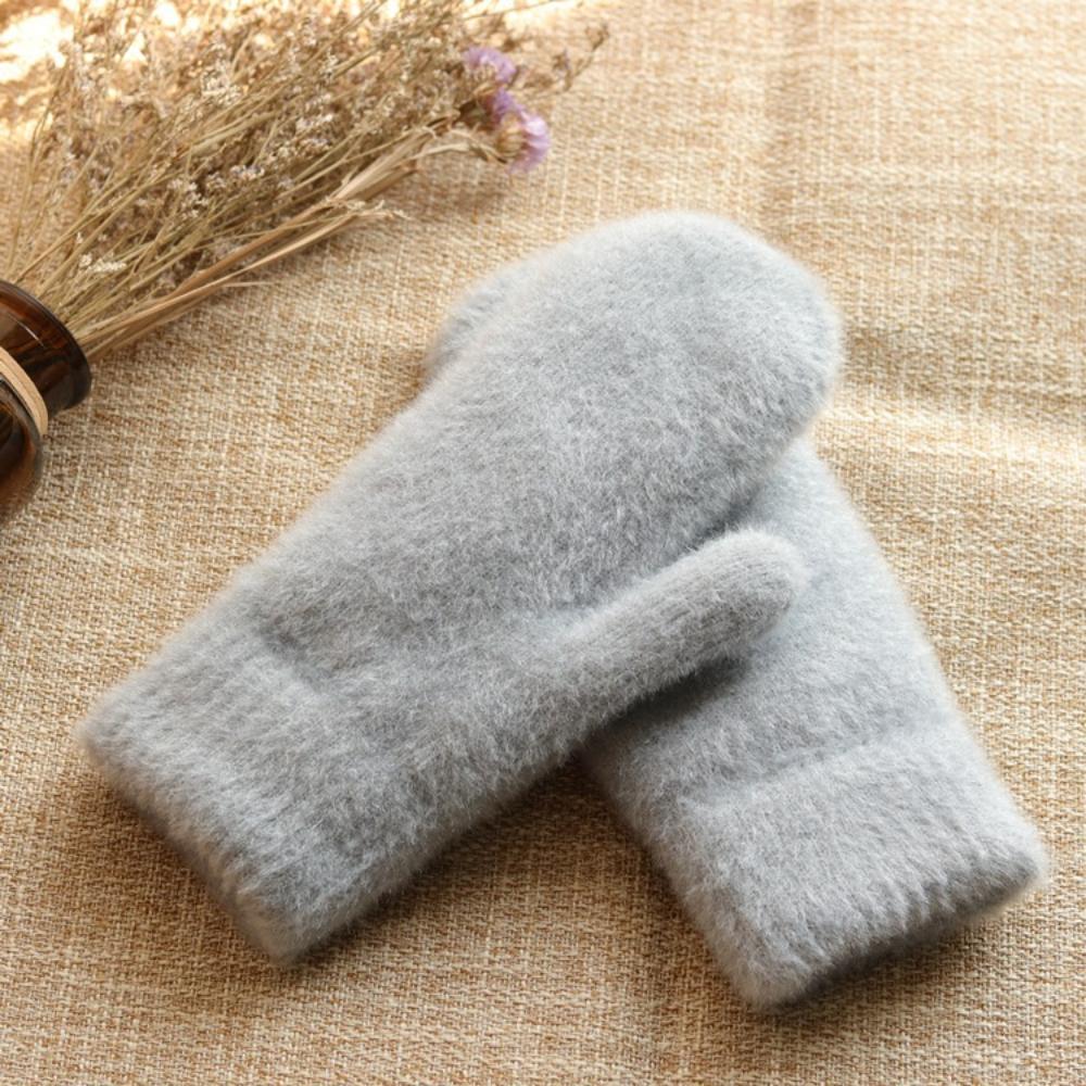 Koreanische Handschuhe Frühlings-Reithandschuhe Winterhandschuhe Winter Für Outdoor-Aktivitäten Kaltes Wetter Reiten One Size gray