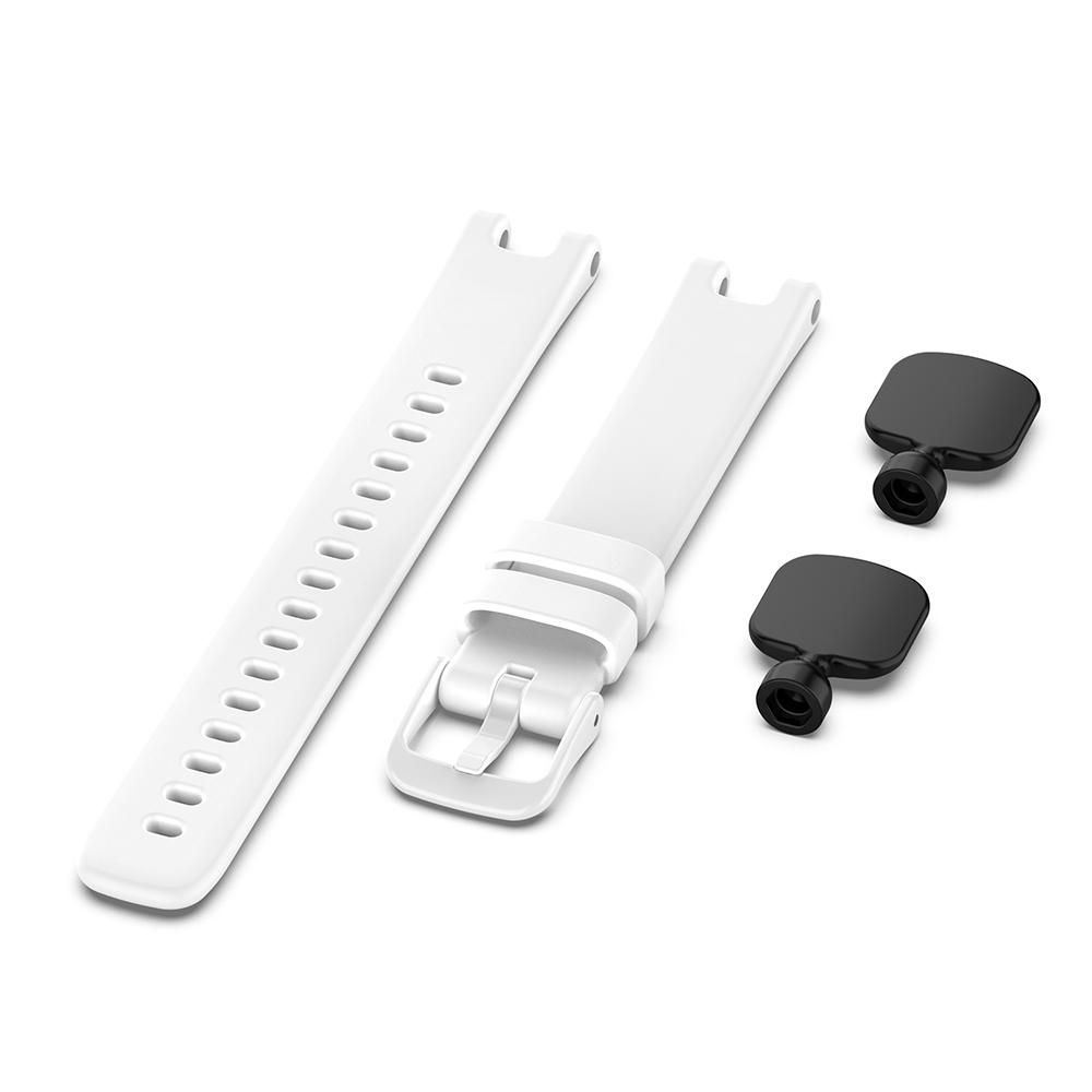Für Garmin Lily Smart Watch Band Ersatz Silikonband für Garmin Lily Damen Fitness Armband Armband weiß