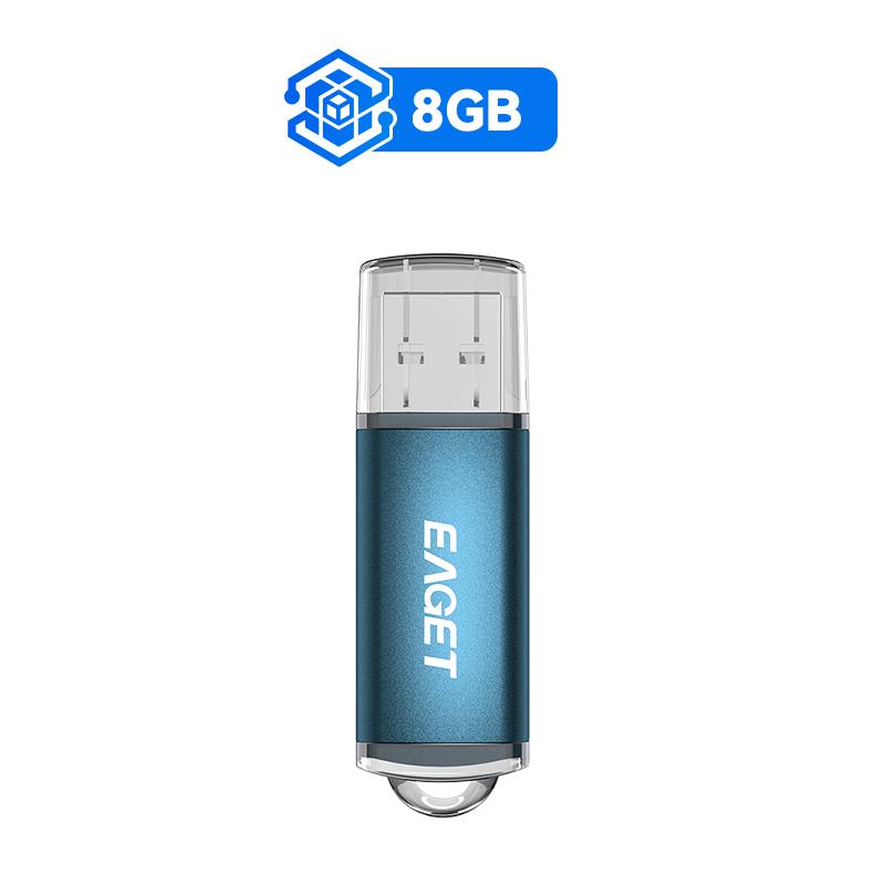 USB-Flash-Laufwerke, USB-Daumenlaufwerke, USB 2.0-Speicherstick für Fotos und Videos, USB-Stick, Jump-Laufwerk mit LED-Licht 8G