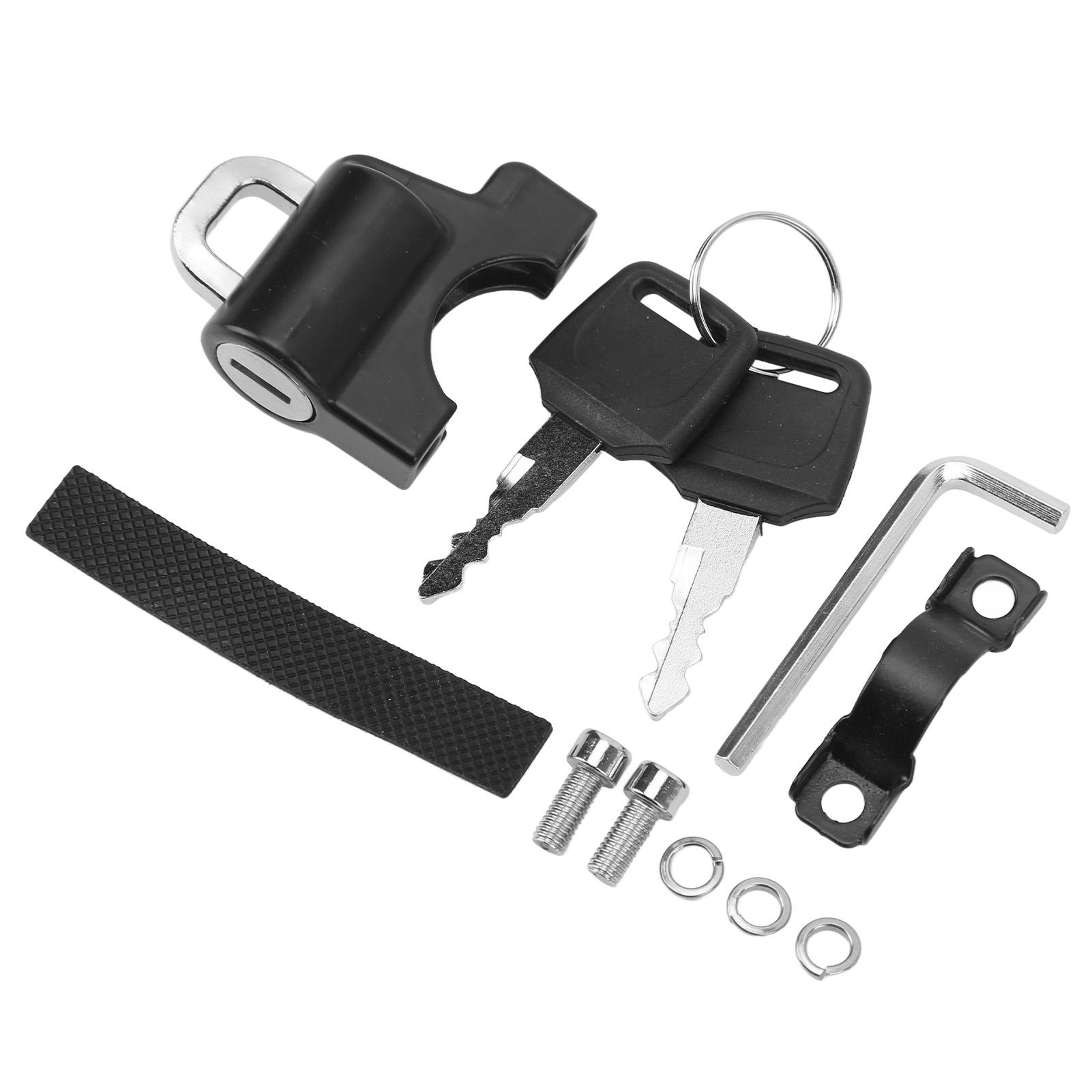 Motorradhelm-Schloss Multifunktional Diebstahlsicherung Sicherheits-Motorradhelm-Schloss für Motorrad