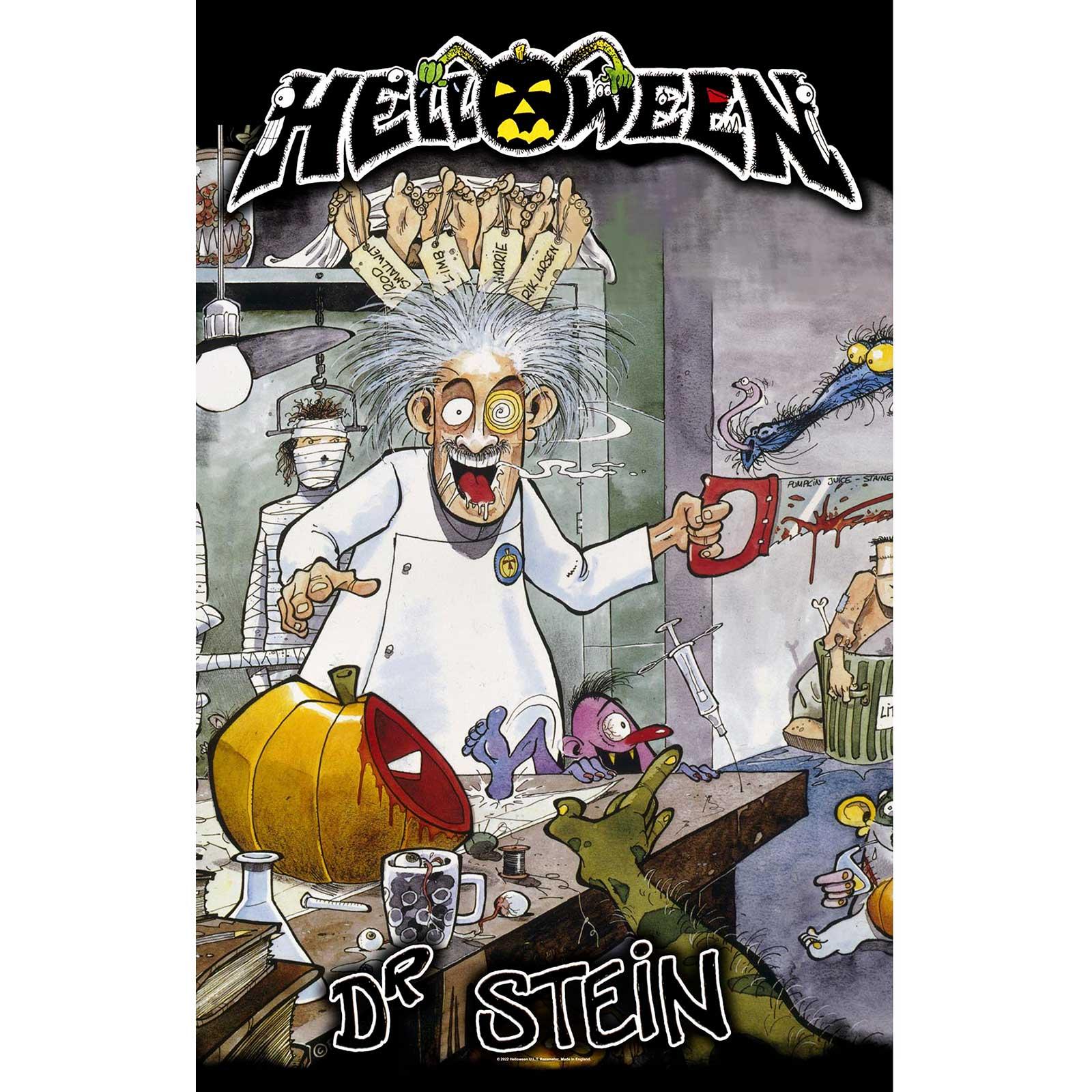 Helloween Dr. Stein Textilplakat 106cm x schwarz