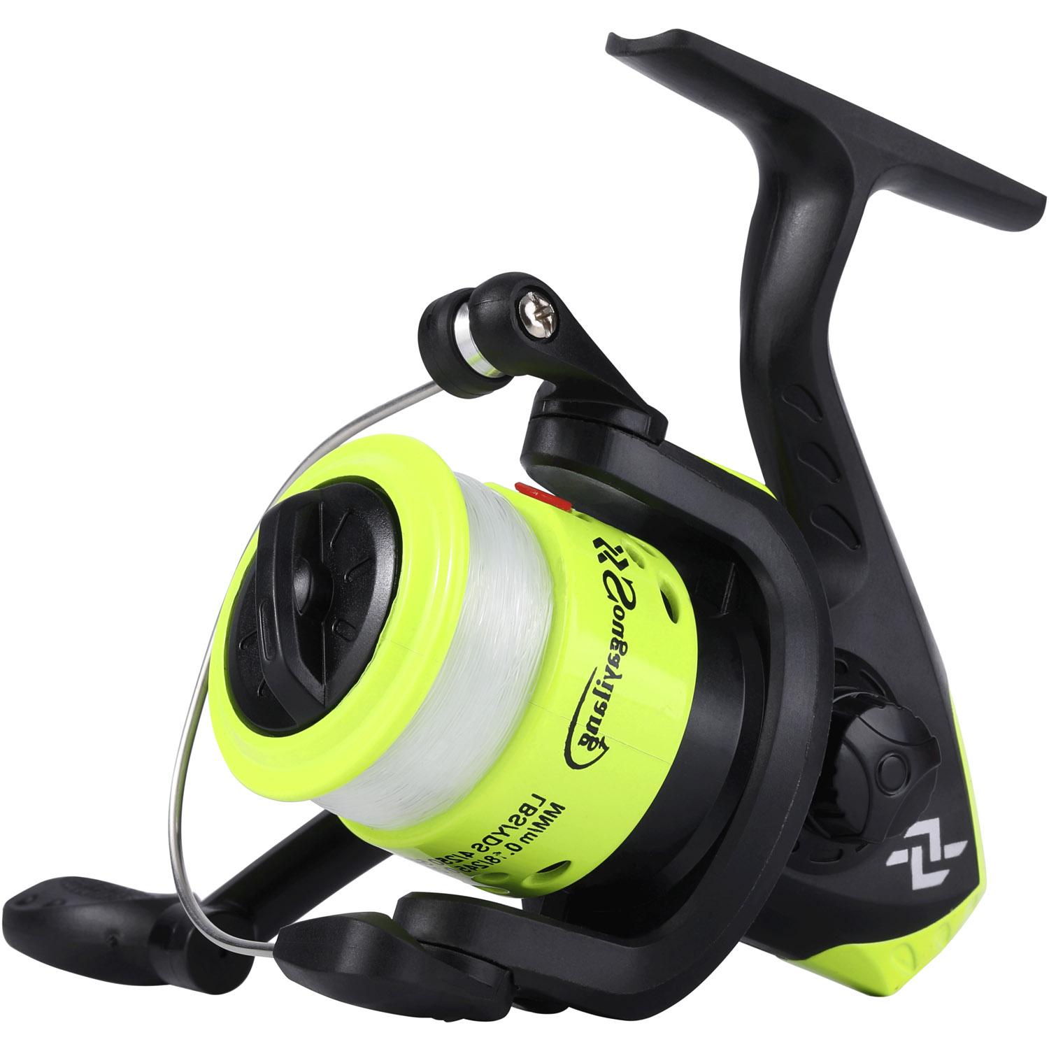 Angelrolle Gold Spinning Angelrolle Übersetzungsverhältnis 5,2:1 Angelräder Angelzubehör gelb