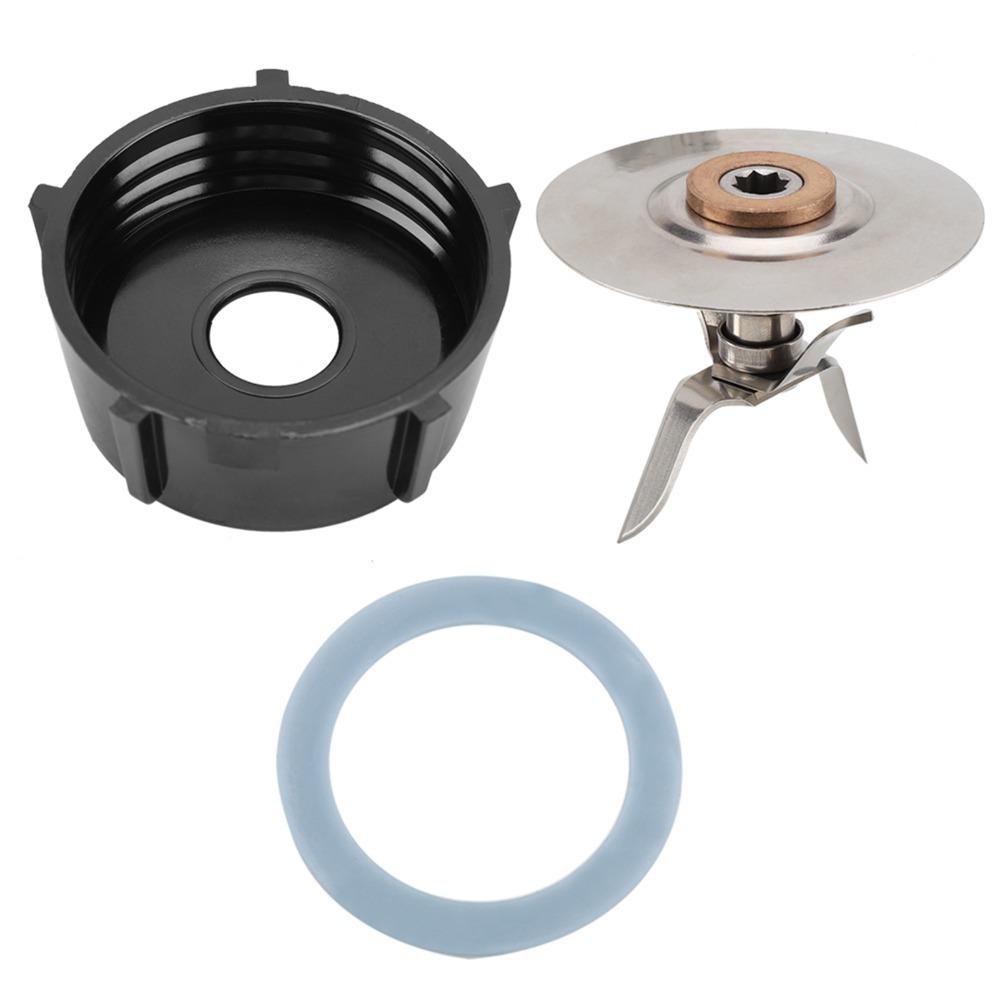 3 Stück Gummi-Material Mixer-Klinge 4 Klingen O-Ring Dichtung für OSTER Mixer Maschine Montage 3Pcs gray