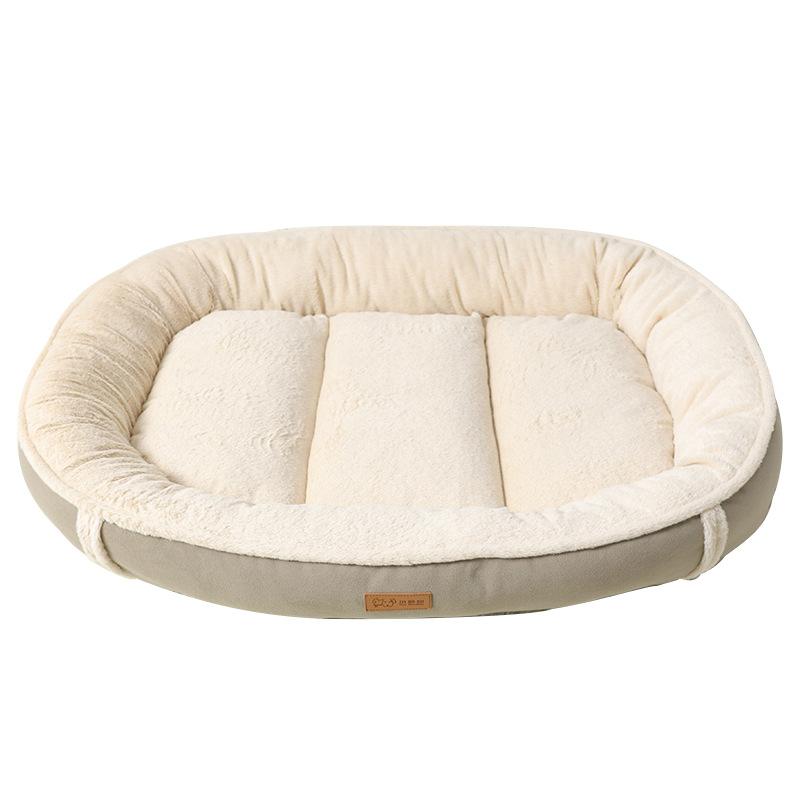 Hundebetten Sofa Zubehör Für Hunde Zubehör Hundehütte Haus Leicht zu Reinigen Spritzwassergeschützt Mittel Welpe Nachahmung Wildleder Zur Geruchsprävention S