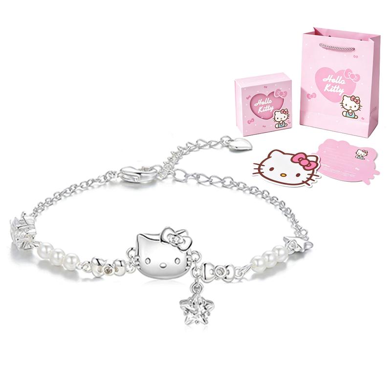 Sanrio [Geständnis Limited] Hello Kitty/Hello Kitty Entlaufene Prinzessin Design vielseitige Stern Zirkon Verzierungs-Transfer glitzernd High-End XF-SLOSS17 gold