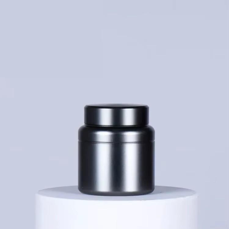 Mini-Edelstahl-Versiegelungsglas, tragbar, feuchtigkeitsbeständig, einfarbig, Aufbewahrungsbehälter für Nüsse, Süßigkeiten, Lebensmittel, Teedose, Metallbox