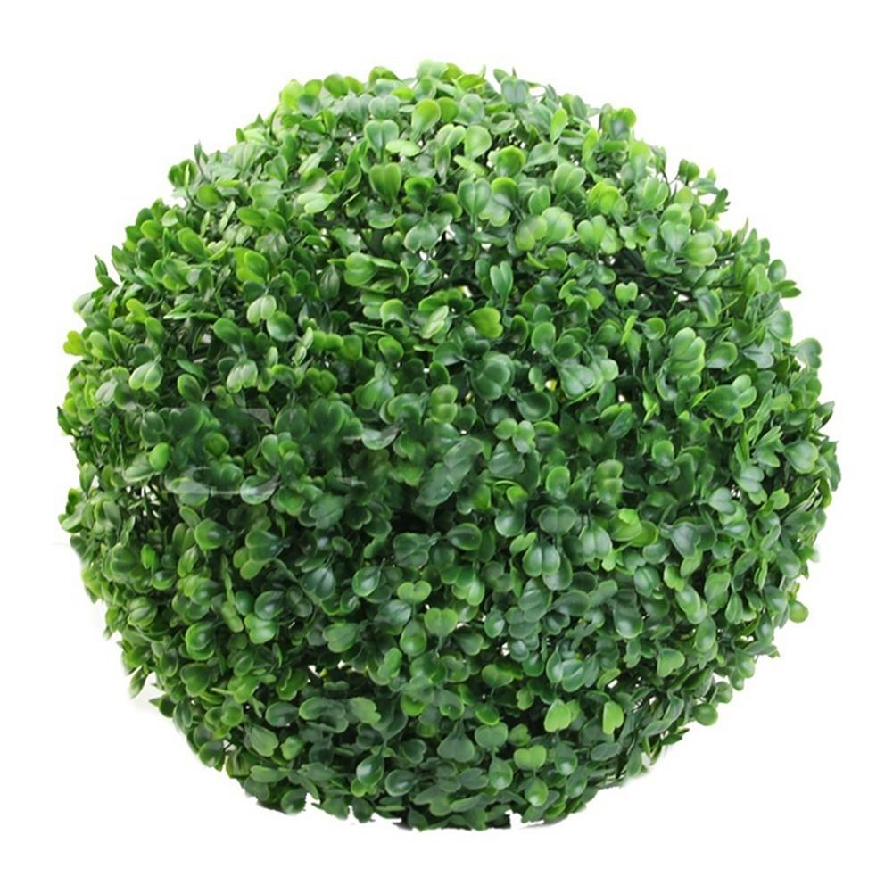 Grüne Kunststoff Pflanzenkugel Dekoration Zuhause Außen Hochzeitsparty Dekoration Pflanzen Grasball 40cm