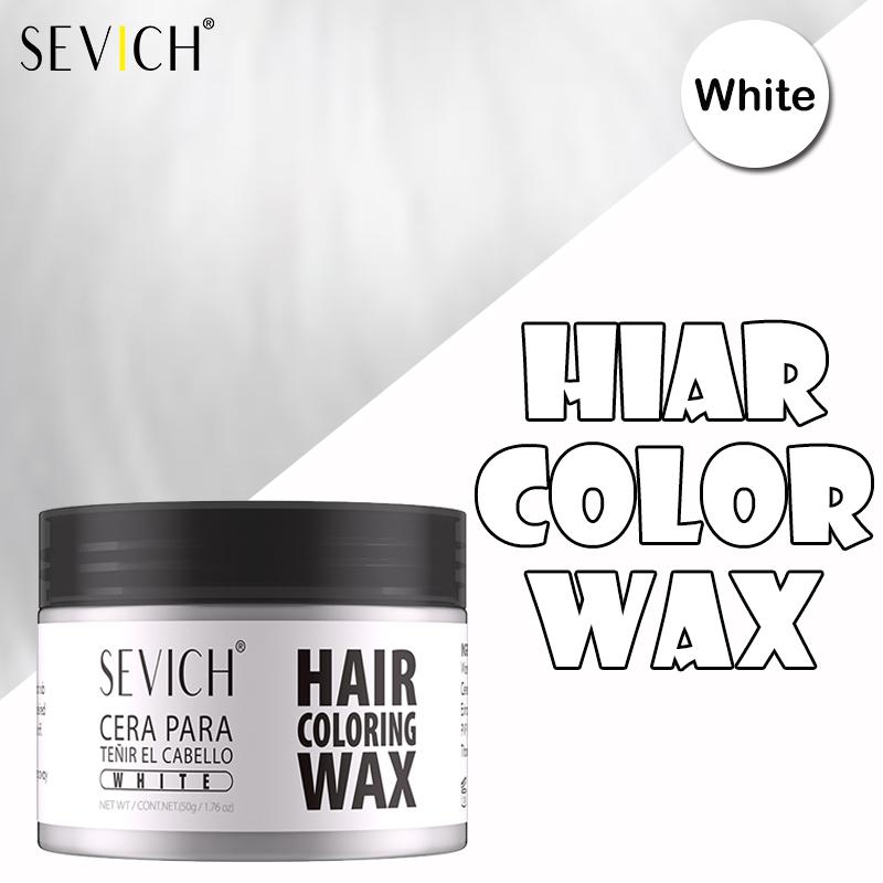 SEVICH Einweg DIY Haarfarbe Schlamm Leicht Auswaschbar Haarfarbe Wachs Langanhaltende Haarfarbe Creme Temporäre Formgebungs Paste 13 Farben
