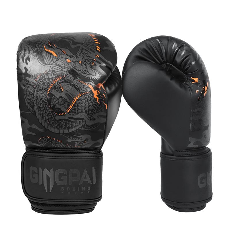 10/12/14 Unzen Boxhandschuhe Pro Erwachsene Sanda Muay Thai Kampfhandschuhe Herren und Damen Training Sandsack Freikampf Mma 14oz