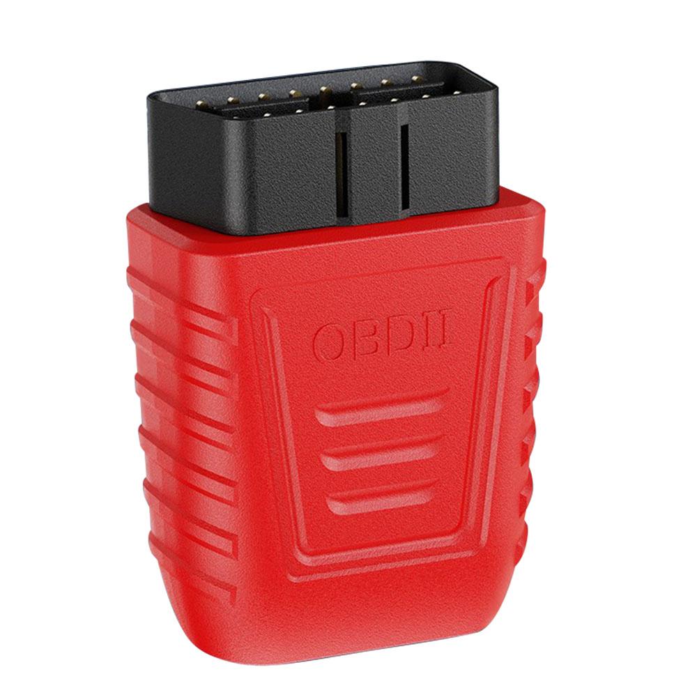 Fehlercodes lesen und löschen: Bluetooth 5.0 OBD II Scanner AM2 Code Reader OBD2 Kfz-Fehlerdiagnosegerät mit automatischer Scanfunktion, Kfz-Zubehör Red