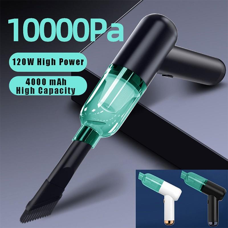Neue 10000pa Drahtlose Auto Staubsauger Haushalts Staubsauger Hohe Saug Handheld Mini High Power Auto Staubsauger schwarz