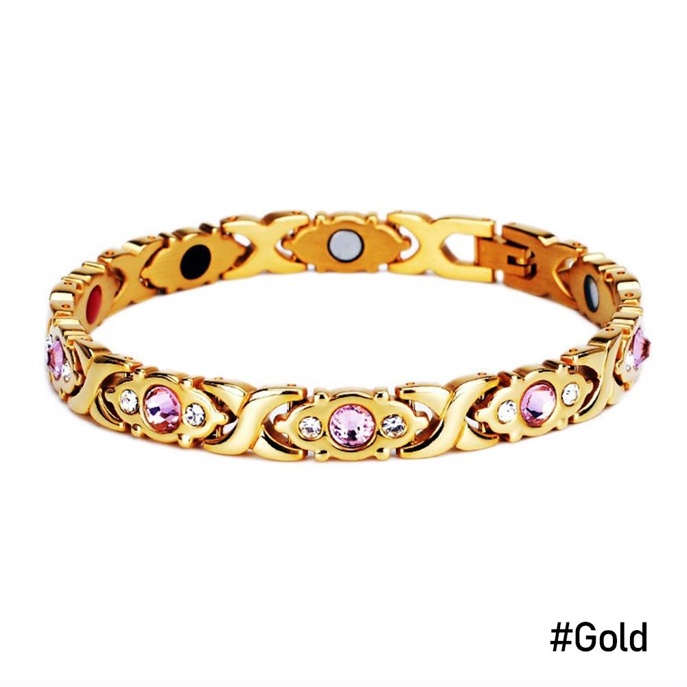 Mode Abnehmbare Energie Magnet Armband Magnetische Abnehmen Armband Schmuck Frauen Zubehör gold