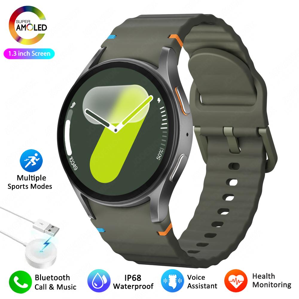 Originaluhr Mini Smartwatch Herren Damen HD AMOLED Sprachanruf NFC GPS Tracker Sportuhren Custom 40mm grün