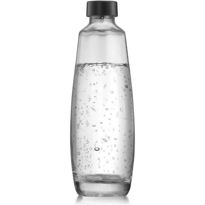 SODASTREAM Glasflasche - Fassungsvermögen 1L - Kompatibel mit DUO Maschine