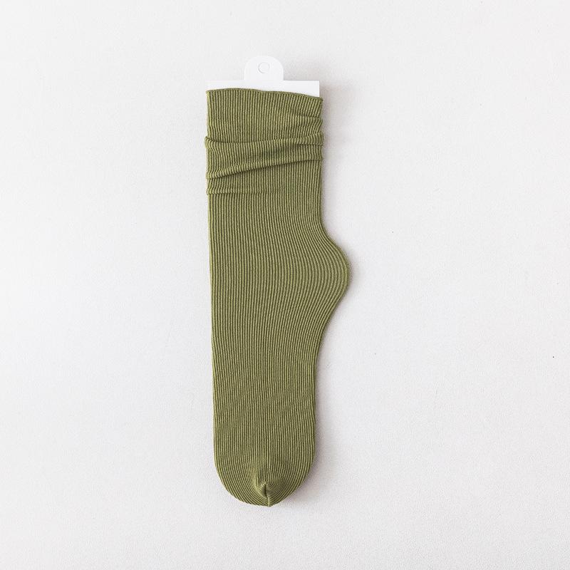 Frauen Damen Eis Seide Socken Sommer Ultra Dünne Kühle Socken Süßigkeiten Süße Atmungsaktive Socken Calcetines De Mujer Femmes Chaussettes armee grüne