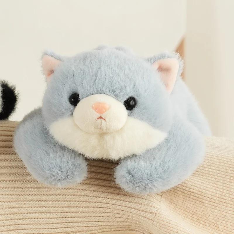 Simulation Tier Plüschtier Weich Gefülltes Panda Hase Schwein Bär Hund Faultier Katze Niedliches Tier für Kinder Geburtstag Valentinstag Geschenk 20cm