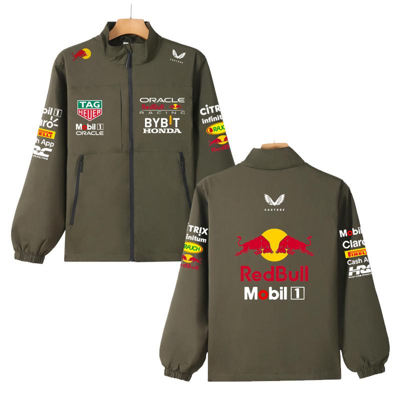 F1 Red Bull Team Mantel F1 Formel Rennsport Sommer Red Bull Racing Team Stormtrooper Mantel Jacke L