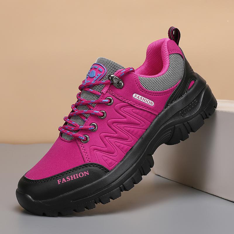 Damen Wanderschuhe Outdoor Wasserdichte Sneaker Rutschfeste Wanderschuhe Luxusmarke Bequemes Schuhwerk Neue Damen Kletterstiefel 41